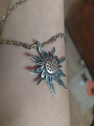 Joya Eguzkilore Plata y Oro