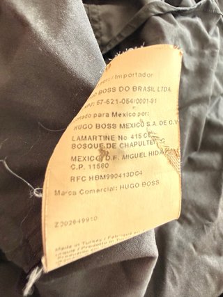 Camisa Hugo Boss Manga Corta Talla L