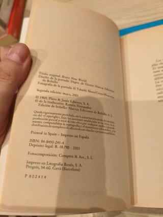 Un mundo feliz + anticipación y retorno aldous hux