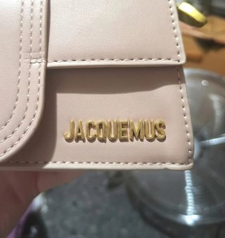 Bolso Jacquemus Beige Piel Correa