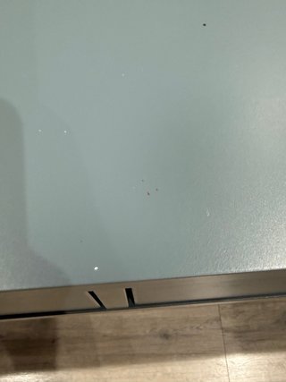 Escritorio IKEA Turquesa Metal y Madera