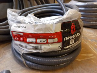 Tubería flexible PVC gris