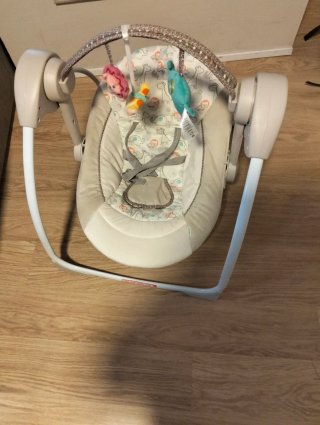 Columpio para bebé con estampado de animales
