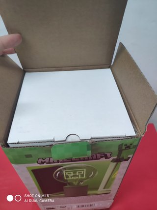 Lampada LED Minecraft Creeper Paladone