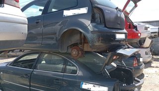 Paragolpes delantero volkswagen polo 1.4 386126
