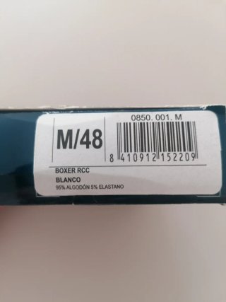 Calzoncillo Abanderado Talla 48
