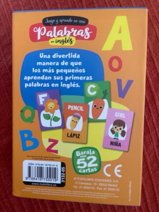 Juego de palabras en inglés para niños +4