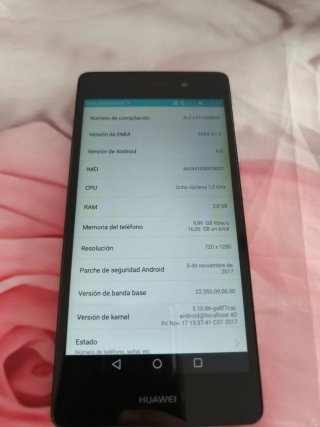 Huawei P8 Lite Nero