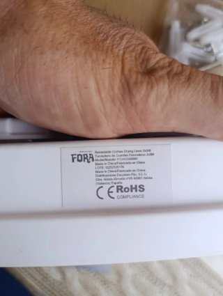 Stendibiancheria FORA 10m Acciaio Inox..