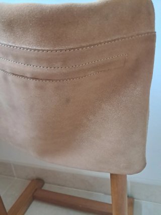 Bolso bandolera ante beige