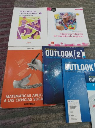 Libros de 2°Bach (Humanidades y Ciencias Sociales)