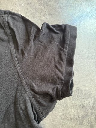 Polo Gant Negro Manga Corta Talla L
