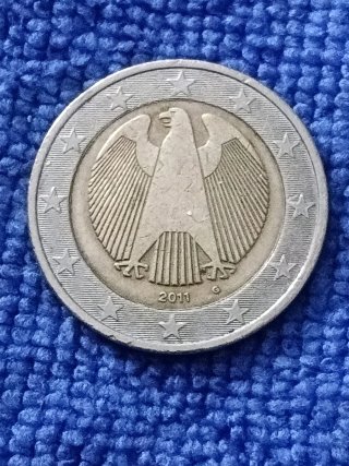 Moneda 2 Euros Alemania 2011