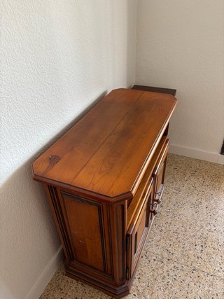 Mueble TV madera antiguo