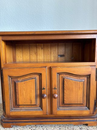 Mueble TV madera antiguo