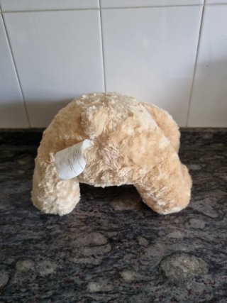 Oso de peluche beige Alcampo 28 cm