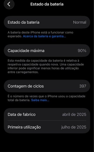iPhone 16 256GB Preto