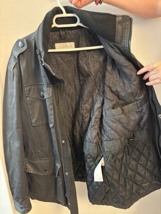 Chaqueta Negra Hombre