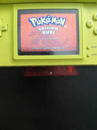 Cartuccia Pokémon Edizione Rubino GBA