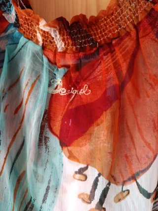 Blusa Desigual Talla Única Estampado Floral
