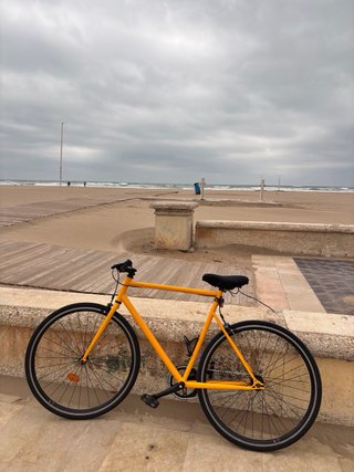 Bicicleta Fixie Amarilla