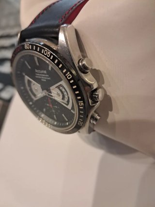 Reloj Accurist Chronograph Caballero Negro/Plata