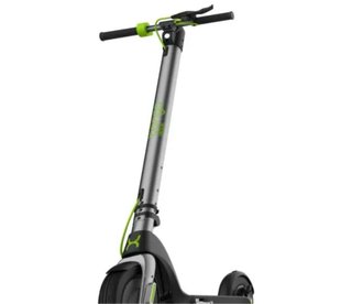 Patinete Eléctrico Gris y Verde