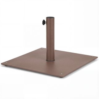 Base cuadrada para sombrilla de 50 cm 16 kg con 4