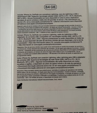 iPhone XS Oro 64 GB