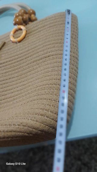 Borsa YSL Beige e Oro