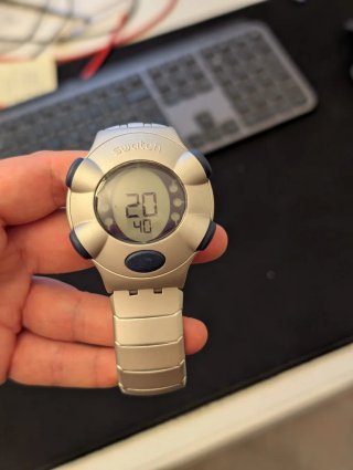 Swatch .beat Aluminium Digital Reloj Suizo