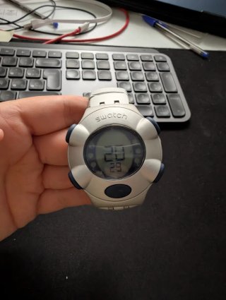 Swatch .beat Aluminium Digital Reloj Suizo