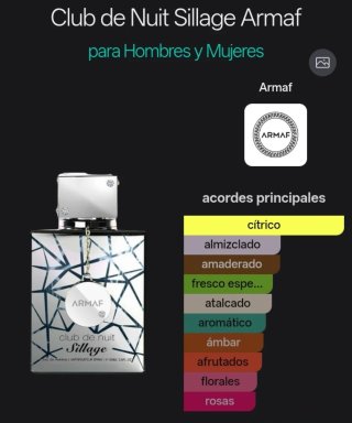 ARMAF - CLUB DE NUIT SILLAGE - HOMBRE Y MUJER