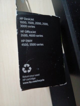 Tinteiro HP 301 XL Preto original