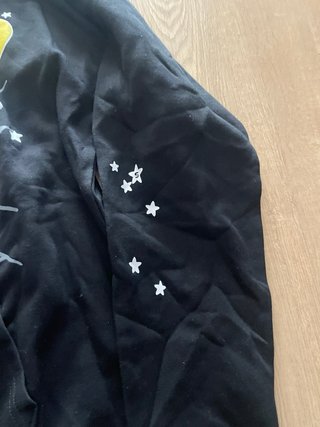 Sudadera Sp5der Jeffery Negra y Amarilla Talla M