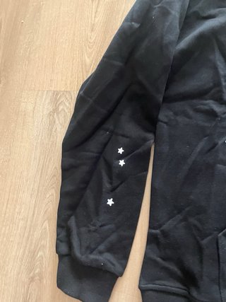 Sudadera Sp5der Jeffery Negra y Amarilla Talla M