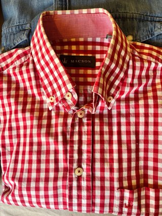 Lote 4 Camisas manga larga Hombre Talla L