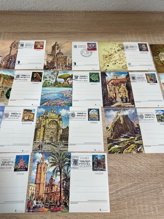 Carte postali con annullo