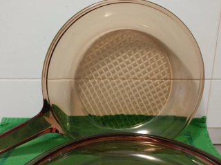 Sartén 24cm con tapa Vision Corning