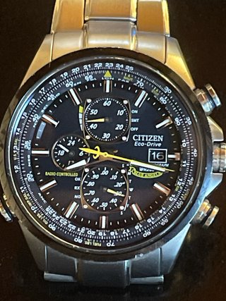 Citizen Orologio Uomo Eco-Drive Blu Angels