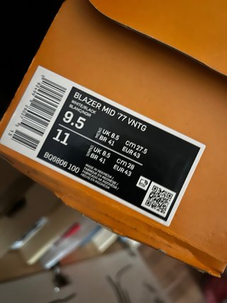 Nike Blazer Mid Zapatillas Blancas