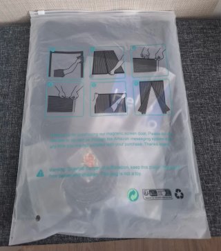 Mosquitera magnética para ventana 50x65 Cm