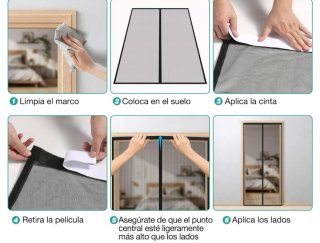 Mosquitera magnética para ventana 50x65 Cm