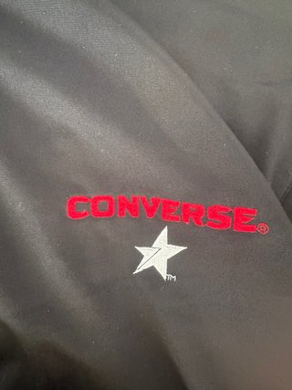 Converse Camiseta béisbol vintage negra roja XL 90