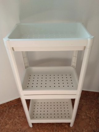 Cambiador bebé + cestos + protector