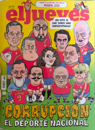 Revista El Jueves - Mundial 2026 Corrupción