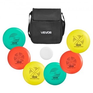 Set de Disc Golf, 6 PCS Discos Voladores para