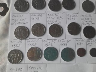 36 Monete 100 Lire Annate Diverse