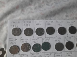 36 Monete 100 Lire Annate Diverse