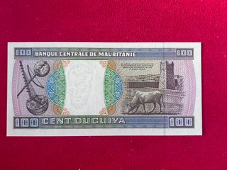 Billete 100 Ouguiya Mauritania 2002